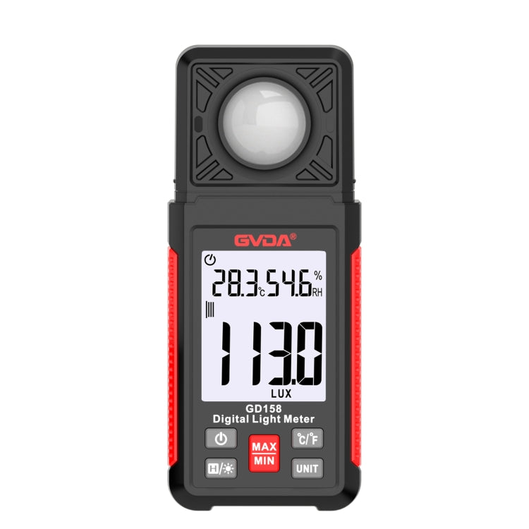 GVDA GD158 200000Lux Digital Light Meter Tester เครื่องวัดความสว่าง