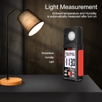 GVDA GD158 200000Lux Digital Light Meter Tester เครื่องวัดความสว่าง