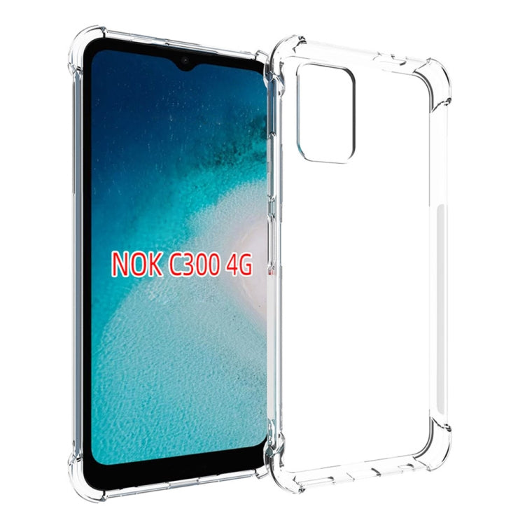 เคสโทรศัพท์ TPU หนากันลื่นกันกระแทก, For Nokia G42 5G, For Nokia C110 4G, For Nokia C300 4G, For Nokia X30 5G, For Nokia G60 5G, For Nokia G400 5G, For Nokia C200, For Nokia C21 Plus, For Nokia C21, For Nokia C2 2nd Edition, For Nokia G21