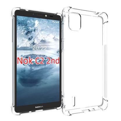 เคสโทรศัพท์ TPU หนากันลื่นกันกระแทก, For Nokia G42 5G, For Nokia C110 4G, For Nokia C300 4G, For Nokia X30 5G, For Nokia G60 5G, For Nokia G400 5G, For Nokia C200, For Nokia C21 Plus, For Nokia C21, For Nokia C2 2nd Edition, For Nokia G21