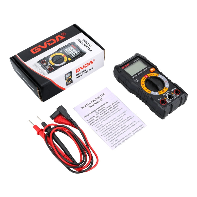 GVDA GD103B มัลติมิเตอร์แบบดิจิตอลมัลติฟังก์ชั่น DMM โวลต์มิเตอร์, GD103B