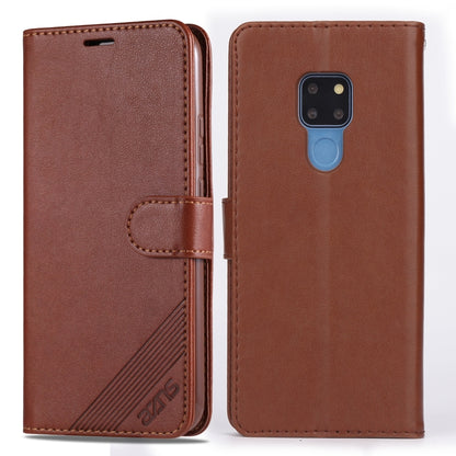 AZNS Sheepskin Texture ซองหนังพลิกแนวนอนพร้อมตัวยึดและช่องเสียบการ์ดและกระเป๋าสตางค์, For Huawei Mate 20 / 20X, For Huawei Mate 20 Pro, For Huawei Mate 30 Lite / Nova 5i Pro, For Huawei Mate 30 / Mate 30 Pro, For Huawei Nova 5 / 5 Pro                  ...