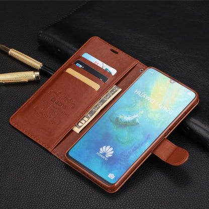 AZNS Sheepskin Texture ซองหนังพลิกแนวนอนพร้อมตัวยึดและช่องเสียบการ์ดและกระเป๋าสตางค์, For Huawei Mate 20 / 20X, For Huawei Mate 20 Pro, For Huawei Mate 30 Lite / Nova 5i Pro, For Huawei Mate 30 / Mate 30 Pro, For Huawei Nova 5 / 5 Pro                  ...