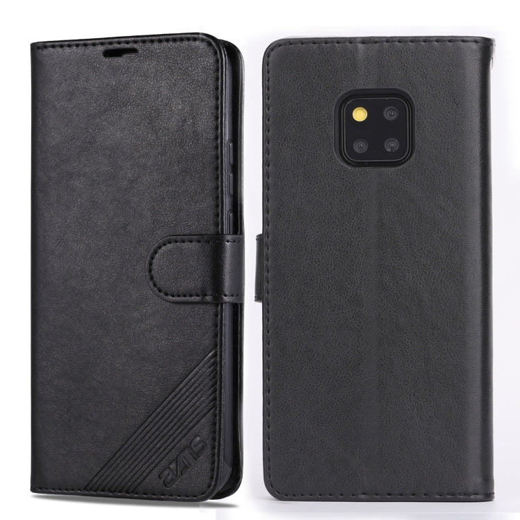 AZNS Sheepskin Texture ซองหนังพลิกแนวนอนพร้อมตัวยึดและช่องเสียบการ์ดและกระเป๋าสตางค์, For Huawei Mate 20 / 20X, For Huawei Mate 20 Pro, For Huawei Mate 30 Lite / Nova 5i Pro, For Huawei Mate 30 / Mate 30 Pro, For Huawei Nova 5 / 5 Pro                  ...