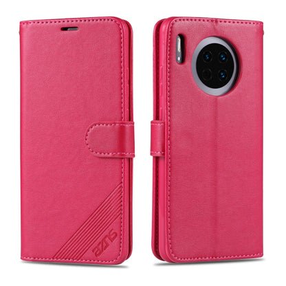 AZNS Sheepskin Texture ซองหนังพลิกแนวนอนพร้อมตัวยึดและช่องเสียบการ์ดและกระเป๋าสตางค์, For Huawei Mate 20 / 20X, For Huawei Mate 20 Pro, For Huawei Mate 30 Lite / Nova 5i Pro, For Huawei Mate 30 / Mate 30 Pro, For Huawei Nova 5 / 5 Pro                  ...