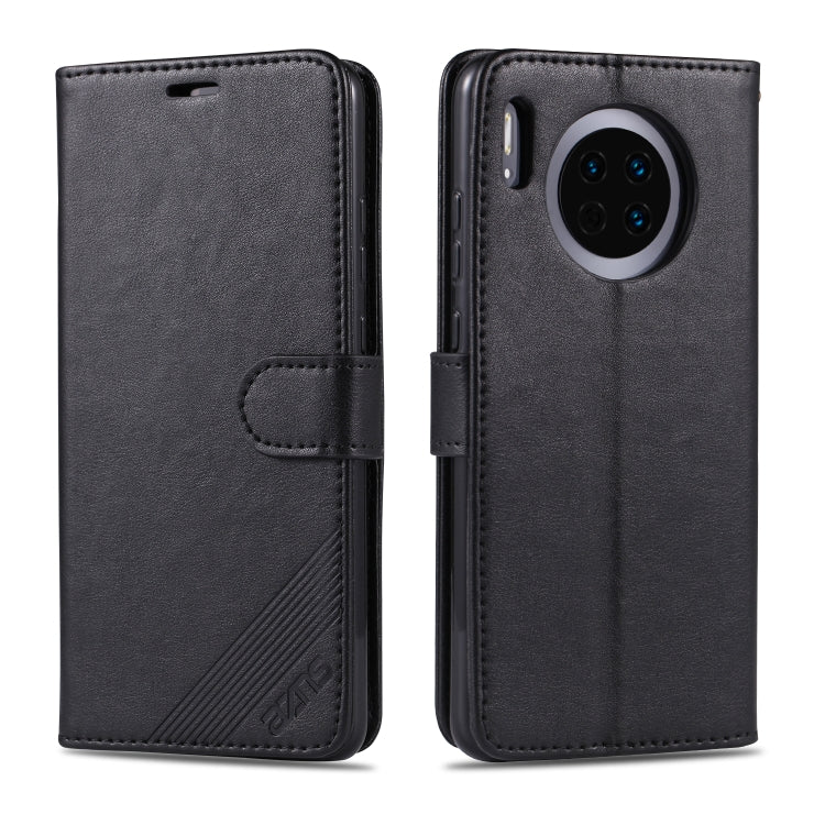 AZNS Sheepskin Texture ซองหนังพลิกแนวนอนพร้อมตัวยึดและช่องเสียบการ์ดและกระเป๋าสตางค์, For Huawei Mate 20 / 20X, For Huawei Mate 20 Pro, For Huawei Mate 30 Lite / Nova 5i Pro, For Huawei Mate 30 / Mate 30 Pro, For Huawei Nova 5 / 5 Pro                  ...