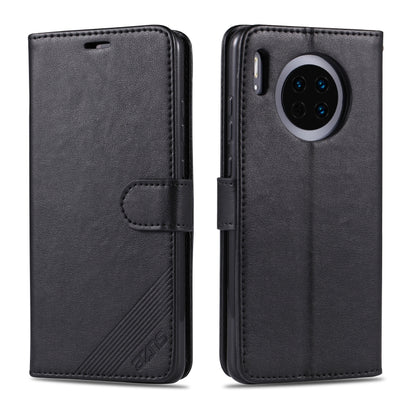 AZNS Sheepskin Texture ซองหนังพลิกแนวนอนพร้อมตัวยึดและช่องเสียบการ์ดและกระเป๋าสตางค์, For Huawei Mate 20 / 20X, For Huawei Mate 20 Pro, For Huawei Mate 30 Lite / Nova 5i Pro, For Huawei Mate 30 / Mate 30 Pro, For Huawei Nova 5 / 5 Pro                  ...