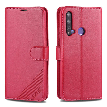 AZNS Sheepskin Texture ซองหนังพลิกแนวนอนพร้อมตัวยึดและช่องเสียบการ์ดและกระเป๋าสตางค์, For Huawei Mate 20 / 20X, For Huawei Mate 20 Pro, For Huawei Mate 30 Lite / Nova 5i Pro, For Huawei Mate 30 / Mate 30 Pro, For Huawei Nova 5 / 5 Pro                  ...