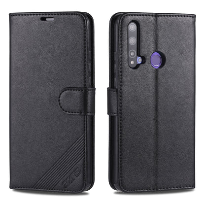 AZNS Sheepskin Texture ซองหนังพลิกแนวนอนพร้อมตัวยึดและช่องเสียบการ์ดและกระเป๋าสตางค์, For Huawei Mate 20 / 20X, For Huawei Mate 20 Pro, For Huawei Mate 30 Lite / Nova 5i Pro, For Huawei Mate 30 / Mate 30 Pro, For Huawei Nova 5 / 5 Pro                  ...