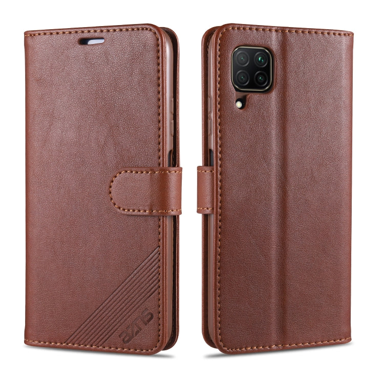 AZNS Sheepskin Texture ซองหนังพลิกแนวนอนพร้อมตัวยึดและช่องเสียบการ์ดและกระเป๋าสตางค์, For Huawei Mate 20 / 20X, For Huawei Mate 20 Pro, For Huawei Mate 30 Lite / Nova 5i Pro, For Huawei Mate 30 / Mate 30 Pro, For Huawei Nova 5 / 5 Pro                  ...