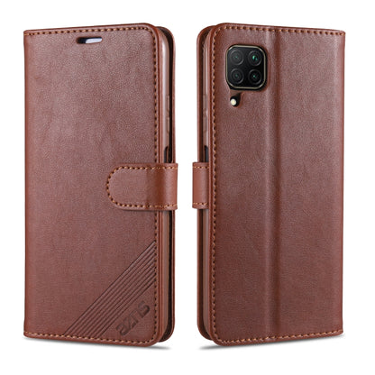 AZNS Sheepskin Texture ซองหนังพลิกแนวนอนพร้อมตัวยึดและช่องเสียบการ์ดและกระเป๋าสตางค์, For Huawei Mate 20 / 20X, For Huawei Mate 20 Pro, For Huawei Mate 30 Lite / Nova 5i Pro, For Huawei Mate 30 / Mate 30 Pro, For Huawei Nova 5 / 5 Pro                  ...