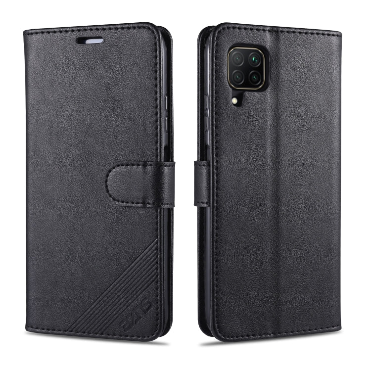 AZNS Sheepskin Texture ซองหนังพลิกแนวนอนพร้อมตัวยึดและช่องเสียบการ์ดและกระเป๋าสตางค์, For Huawei Mate 20 / 20X, For Huawei Mate 20 Pro, For Huawei Mate 30 Lite / Nova 5i Pro, For Huawei Mate 30 / Mate 30 Pro, For Huawei Nova 5 / 5 Pro                  ...