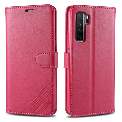 AZNS Sheepskin Texture ซองหนังพลิกแนวนอนพร้อมตัวยึดและช่องเสียบการ์ดและกระเป๋าสตางค์, For Huawei Mate 20 / 20X, For Huawei Mate 20 Pro, For Huawei Mate 30 Lite / Nova 5i Pro, For Huawei Mate 30 / Mate 30 Pro, For Huawei Nova 5 / 5 Pro                  ...