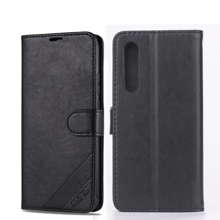 AZNS Sheepskin Texture ซองหนังพลิกแนวนอนพร้อมตัวยึดและช่องเสียบการ์ดและกระเป๋าสตางค์, For Huawei Mate 20 / 20X, For Huawei Mate 20 Pro, For Huawei Mate 30 Lite / Nova 5i Pro, For Huawei Mate 30 / Mate 30 Pro, For Huawei Nova 5 / 5 Pro                  ...