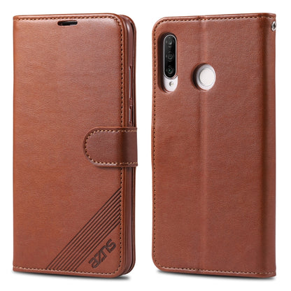 AZNS Sheepskin Texture ซองหนังพลิกแนวนอนพร้อมตัวยึดและช่องเสียบการ์ดและกระเป๋าสตางค์, For Huawei Mate 20 / 20X, For Huawei Mate 20 Pro, For Huawei Mate 30 Lite / Nova 5i Pro, For Huawei Mate 30 / Mate 30 Pro, For Huawei Nova 5 / 5 Pro                  ...