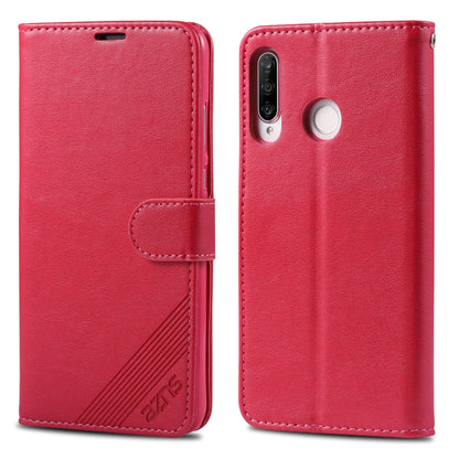 AZNS Sheepskin Texture ซองหนังพลิกแนวนอนพร้อมตัวยึดและช่องเสียบการ์ดและกระเป๋าสตางค์, For Huawei Mate 20 / 20X, For Huawei Mate 20 Pro, For Huawei Mate 30 Lite / Nova 5i Pro, For Huawei Mate 30 / Mate 30 Pro, For Huawei Nova 5 / 5 Pro                  ...