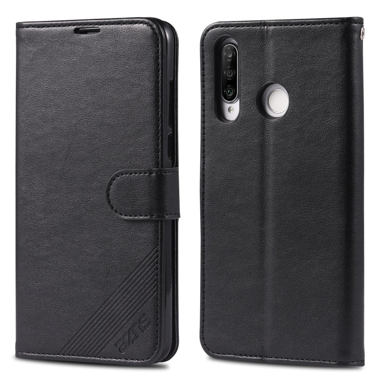 AZNS Sheepskin Texture ซองหนังพลิกแนวนอนพร้อมตัวยึดและช่องเสียบการ์ดและกระเป๋าสตางค์, For Huawei Mate 20 / 20X, For Huawei Mate 20 Pro, For Huawei Mate 30 Lite / Nova 5i Pro, For Huawei Mate 30 / Mate 30 Pro, For Huawei Nova 5 / 5 Pro                  ...