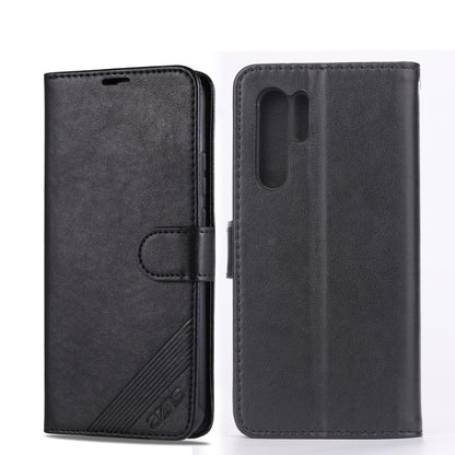 AZNS Sheepskin Texture ซองหนังพลิกแนวนอนพร้อมตัวยึดและช่องเสียบการ์ดและกระเป๋าสตางค์, For Huawei Mate 20 / 20X, For Huawei Mate 20 Pro, For Huawei Mate 30 Lite / Nova 5i Pro, For Huawei Mate 30 / Mate 30 Pro, For Huawei Nova 5 / 5 Pro                  ...