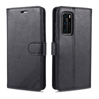 AZNS Sheepskin Texture ซองหนังพลิกแนวนอนพร้อมตัวยึดและช่องเสียบการ์ดและกระเป๋าสตางค์, For Huawei Mate 20 / 20X, For Huawei Mate 20 Pro, For Huawei Mate 30 Lite / Nova 5i Pro, For Huawei Mate 30 / Mate 30 Pro, For Huawei Nova 5 / 5 Pro                  ...
