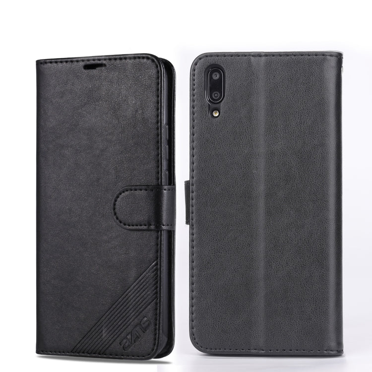 AZNS Sheepskin Texture ซองหนังพลิกแนวนอนพร้อมตัวยึดและช่องเสียบการ์ดและกระเป๋าสตางค์, For Huawei Enjoy 10 Plus / P Smart Z, For Huawei Enjoy 9, For Huawei Enjoy 10s / Honor 20 Lite, For Huawei Maimang 8 / Enjoy 9s / P Smart Plus(2019) / Honor 10i / 20i...