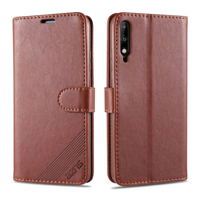 AZNS Sheepskin Texture ซองหนังพลิกแนวนอนพร้อมตัวยึดและช่องเสียบการ์ดและกระเป๋าสตางค์, For Huawei Mate 20 / 20X, For Huawei Mate 20 Pro, For Huawei Mate 30 Lite / Nova 5i Pro, For Huawei Mate 30 / Mate 30 Pro, For Huawei Nova 5 / 5 Pro                  ...