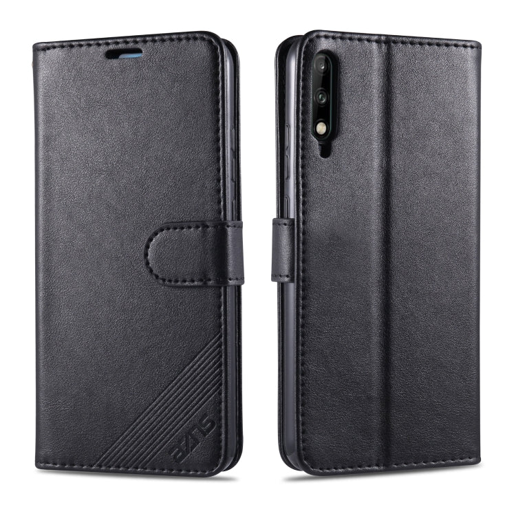 AZNS Sheepskin Texture ซองหนังพลิกแนวนอนพร้อมตัวยึดและช่องเสียบการ์ดและกระเป๋าสตางค์, For Huawei Mate 20 / 20X, For Huawei Mate 20 Pro, For Huawei Mate 30 Lite / Nova 5i Pro, For Huawei Mate 30 / Mate 30 Pro, For Huawei Nova 5 / 5 Pro                  ...