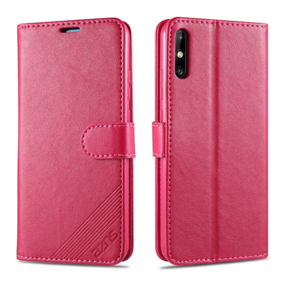 AZNS Sheepskin Texture ซองหนังพลิกแนวนอนพร้อมตัวยึดและช่องเสียบการ์ดและกระเป๋าสตางค์, For Huawei Mate 20 / 20X, For Huawei Mate 20 Pro, For Huawei Mate 30 Lite / Nova 5i Pro, For Huawei Mate 30 / Mate 30 Pro, For Huawei Nova 5 / 5 Pro                  ...