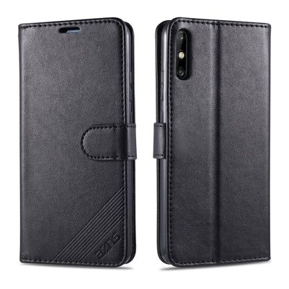 AZNS Sheepskin Texture ซองหนังพลิกแนวนอนพร้อมตัวยึดและช่องเสียบการ์ดและกระเป๋าสตางค์, For Huawei Mate 20 / 20X, For Huawei Mate 20 Pro, For Huawei Mate 30 Lite / Nova 5i Pro, For Huawei Mate 30 / Mate 30 Pro, For Huawei Nova 5 / 5 Pro                  ...