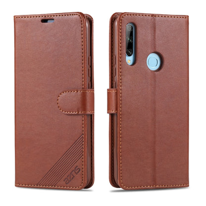 AZNS Sheepskin Texture ซองหนังพลิกแนวนอนพร้อมตัวยึดและช่องเสียบการ์ดและกระเป๋าสตางค์, For Huawei Enjoy 10 Plus / P Smart Z, For Huawei Enjoy 9, For Huawei Enjoy 10s / Honor 20 Lite, For Huawei Maimang 8 / Enjoy 9s / P Smart Plus(2019) / Honor 10i / 20i...