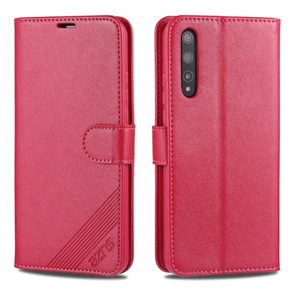 AZNS Sheepskin Texture ซองหนังพลิกแนวนอนพร้อมตัวยึดและช่องเสียบการ์ดและกระเป๋าสตางค์, For Huawei Enjoy 10 Plus / P Smart Z, For Huawei Enjoy 9, For Huawei Enjoy 10s / Honor 20 Lite, For Huawei Maimang 8 / Enjoy 9s / P Smart Plus(2019) / Honor 10i / 20i...
