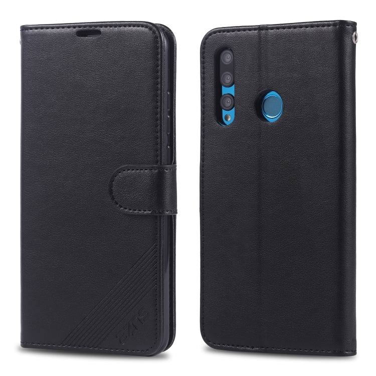 AZNS Sheepskin Texture ซองหนังพลิกแนวนอนพร้อมตัวยึดและช่องเสียบการ์ดและกระเป๋าสตางค์, For Huawei Enjoy 10 Plus / P Smart Z, For Huawei Enjoy 9, For Huawei Enjoy 10s / Honor 20 Lite, For Huawei Maimang 8 / Enjoy 9s / P Smart Plus(2019) / Honor 10i / 20i...