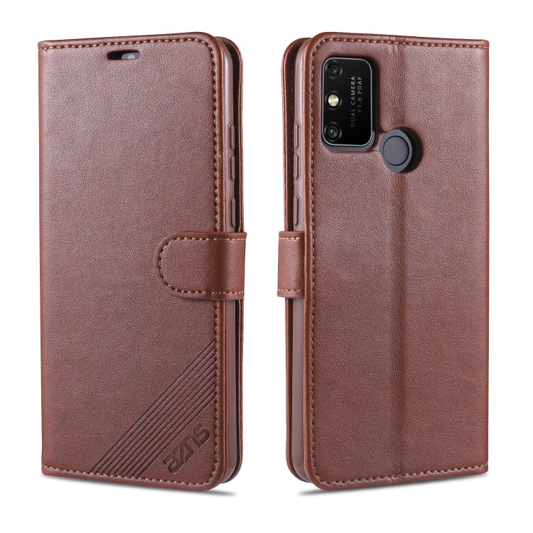 AZNS Sheepskin Texture ซองหนังพลิกแนวนอนพร้อมตัวยึดและช่องเสียบการ์ดและกระเป๋าสตางค์, For Huawei Enjoy 10 Plus / P Smart Z, For Huawei Enjoy 9, For Huawei Enjoy 10s / Honor 20 Lite, For Huawei Maimang 8 / Enjoy 9s / P Smart Plus(2019) / Honor 10i / 20i...