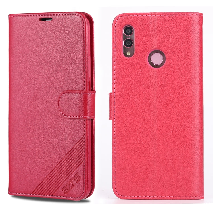 AZNS Sheepskin Texture ซองหนังพลิกแนวนอนพร้อมตัวยึดและช่องเสียบการ์ดและกระเป๋าสตางค์, For Huawei Enjoy 10 Plus / P Smart Z, For Huawei Enjoy 9, For Huawei Enjoy 10s / Honor 20 Lite, For Huawei Maimang 8 / Enjoy 9s / P Smart Plus(2019) / Honor 10i / 20i...