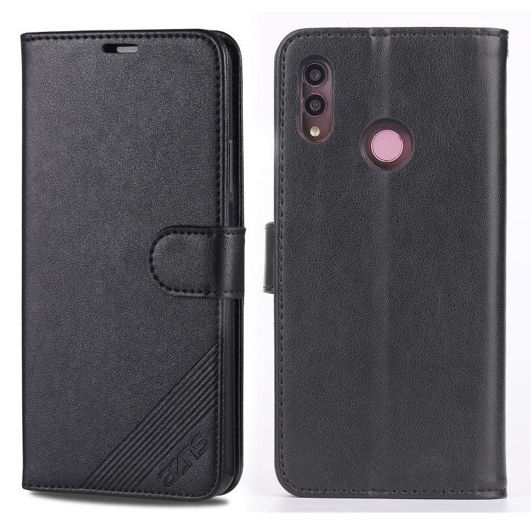 AZNS Sheepskin Texture ซองหนังพลิกแนวนอนพร้อมตัวยึดและช่องเสียบการ์ดและกระเป๋าสตางค์, For Huawei Enjoy 10 Plus / P Smart Z, For Huawei Enjoy 9, For Huawei Enjoy 10s / Honor 20 Lite, For Huawei Maimang 8 / Enjoy 9s / P Smart Plus(2019) / Honor 10i / 20i...
