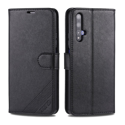 AZNS Sheepskin Texture ซองหนังพลิกแนวนอนพร้อมตัวยึดและช่องเสียบการ์ดและกระเป๋าสตางค์, For Huawei Enjoy 10 Plus / P Smart Z, For Huawei Enjoy 9, For Huawei Enjoy 10s / Honor 20 Lite, For Huawei Maimang 8 / Enjoy 9s / P Smart Plus(2019) / Honor 10i / 20i...