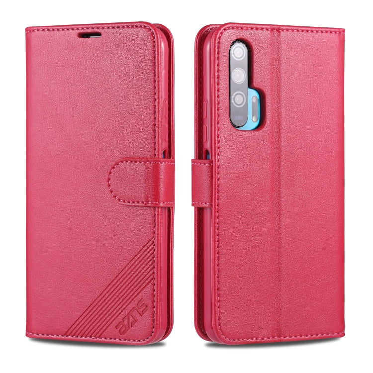 AZNS Sheepskin Texture ซองหนังพลิกแนวนอนพร้อมตัวยึดและช่องเสียบการ์ดและกระเป๋าสตางค์, For Huawei Enjoy 10 Plus / P Smart Z, For Huawei Enjoy 9, For Huawei Enjoy 10s / Honor 20 Lite, For Huawei Maimang 8 / Enjoy 9s / P Smart Plus(2019) / Honor 10i / 20i...