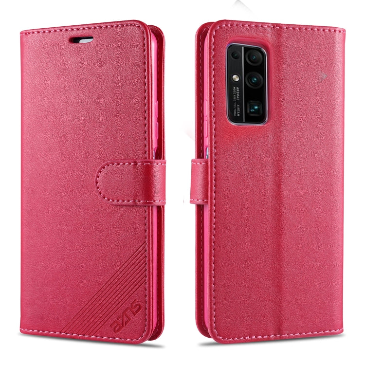 AZNS Sheepskin Texture ซองหนังพลิกแนวนอนพร้อมตัวยึดและช่องเสียบการ์ดและกระเป๋าสตางค์, For Huawei Enjoy 10 Plus / P Smart Z, For Huawei Enjoy 9, For Huawei Enjoy 10s / Honor 20 Lite, For Huawei Maimang 8 / Enjoy 9s / P Smart Plus(2019) / Honor 10i / 20i...