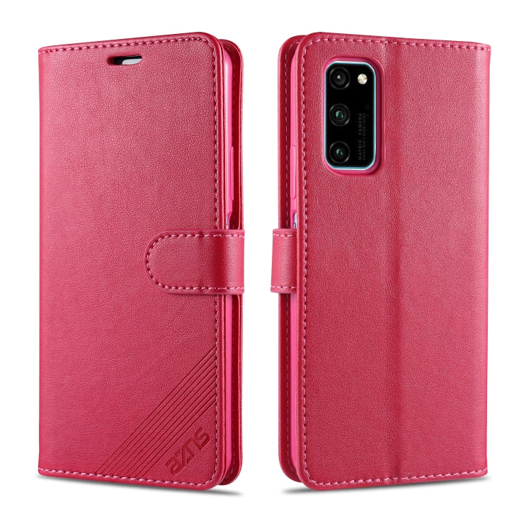 AZNS Sheepskin Texture ซองหนังพลิกแนวนอนพร้อมตัวยึดและช่องเสียบการ์ดและกระเป๋าสตางค์, For Huawei Enjoy 10 Plus / P Smart Z, For Huawei Enjoy 9, For Huawei Enjoy 10s / Honor 20 Lite, For Huawei Maimang 8 / Enjoy 9s / P Smart Plus(2019) / Honor 10i / 20i...