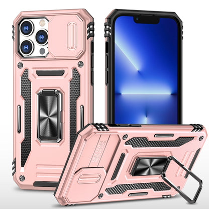 เคสโทรศัพท์ Armor PC + TPU Camera Shield, For iPhone 16 Pro, For iPhone 16 Plus, For iPhone 16, For iPhone 15 Pro Max, For iPhone 15 Pro, For iPhone 15 Plus