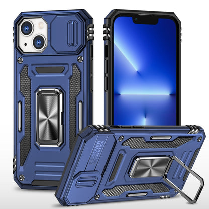 เคสโทรศัพท์ Armor PC + TPU Camera Shield, For iPhone 16 Pro, For iPhone 16 Plus, For iPhone 16, For iPhone 15 Pro Max, For iPhone 15 Pro, For iPhone 15 Plus