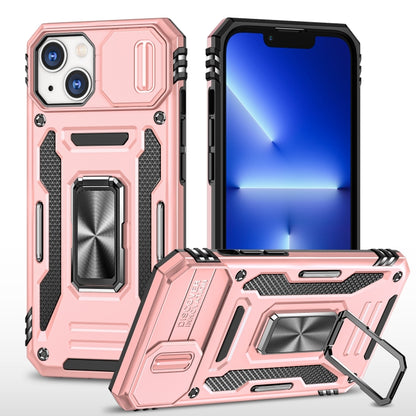 เคสโทรศัพท์ Armor PC + TPU Camera Shield, For iPhone 16 Pro, For iPhone 16 Plus, For iPhone 16, For iPhone 15 Pro Max, For iPhone 15 Pro, For iPhone 15 Plus