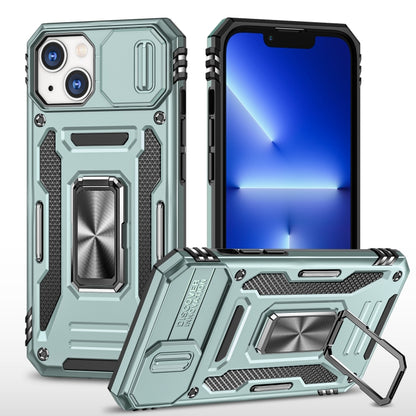 เคสโทรศัพท์ Armor PC + TPU Camera Shield, For iPhone 15