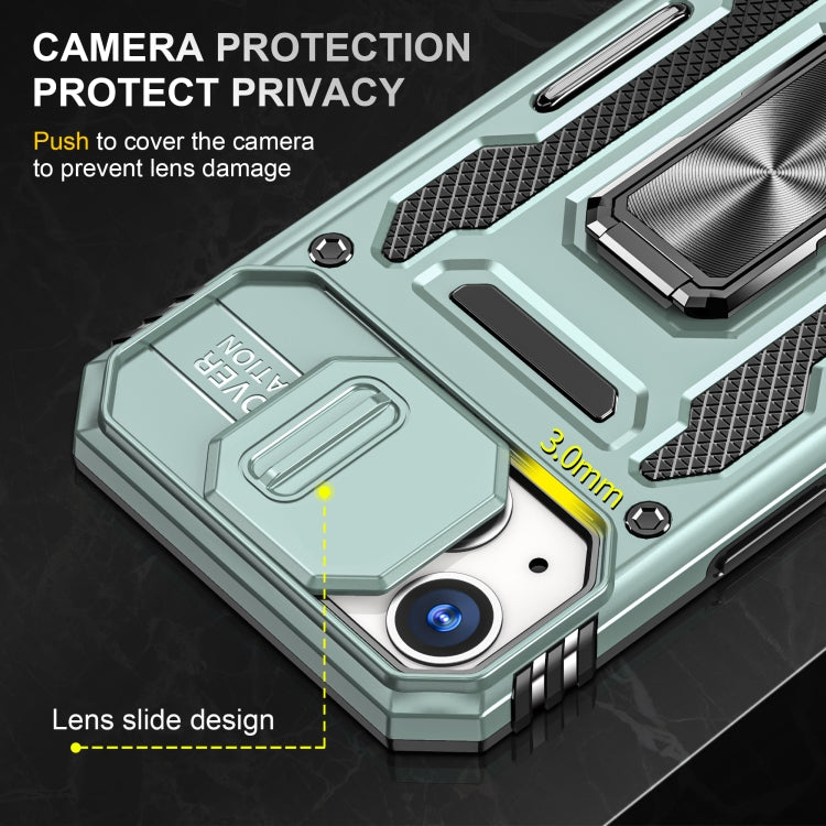 เคสโทรศัพท์ Armor PC + TPU Camera Shield, For iPhone 15