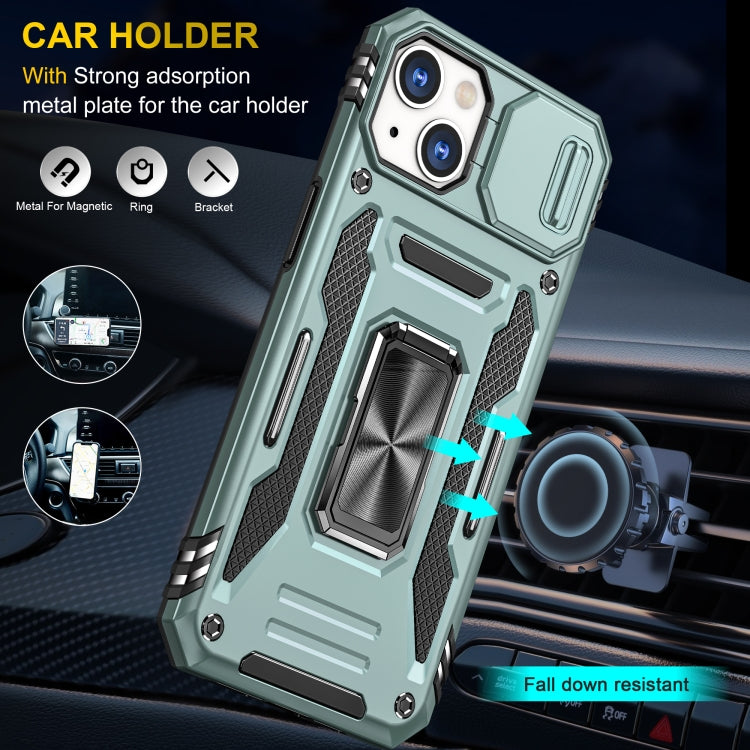 เคสโทรศัพท์ Armor PC + TPU Camera Shield, For iPhone 15
