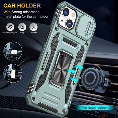 เคสโทรศัพท์ Armor PC + TPU Camera Shield, For iPhone 15