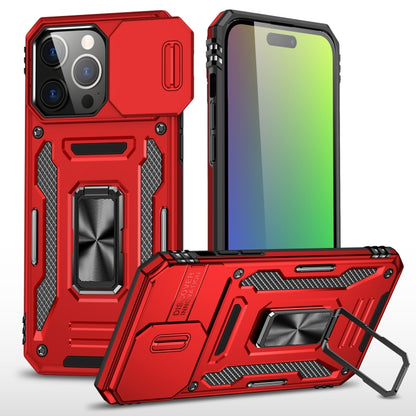 เคสโทรศัพท์ Armor PC + TPU Camera Shield, For iPhone 17e / 16e, For iPhone 17 Pro Max, For iPhone 17 Pro, For iPhone 17, For iPhone Air, For iPhone 16 Pro Max