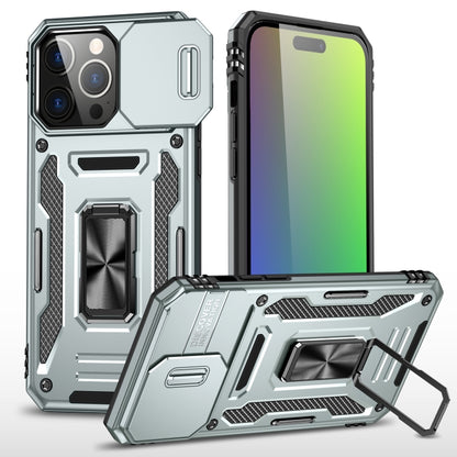 เคสโทรศัพท์ Armor PC + TPU Camera Shield, For iPhone 17e / 16e, For iPhone 17 Pro Max, For iPhone 17 Pro, For iPhone 17, For iPhone Air, For iPhone 16 Pro Max
