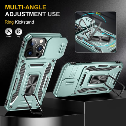เคสโทรศัพท์ Armor PC + TPU Camera Shield, For iPhone 16 Pro, For iPhone 16 Plus, For iPhone 16, For iPhone 15 Pro Max, For iPhone 15 Pro, For iPhone 15 Plus