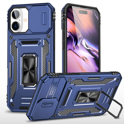 เคสโทรศัพท์ Armor PC + TPU Camera Shield, For iPhone 16 Pro, For iPhone 16 Plus, For iPhone 16, For iPhone 15 Pro Max, For iPhone 15 Pro, For iPhone 15 Plus