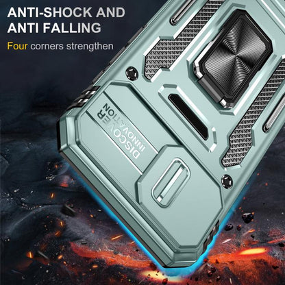 เคสโทรศัพท์ Armor PC + TPU Camera Shield, For iPhone 17e / 16e, For iPhone 17 Pro Max, For iPhone 17 Pro, For iPhone 17, For iPhone Air, For iPhone 16 Pro Max